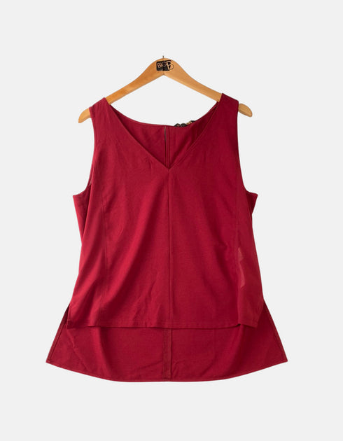 Tank maroon FM